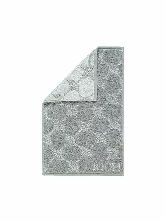 JOOP | Gästetuch Classic Cornflower 30x50cm Salbei | grau